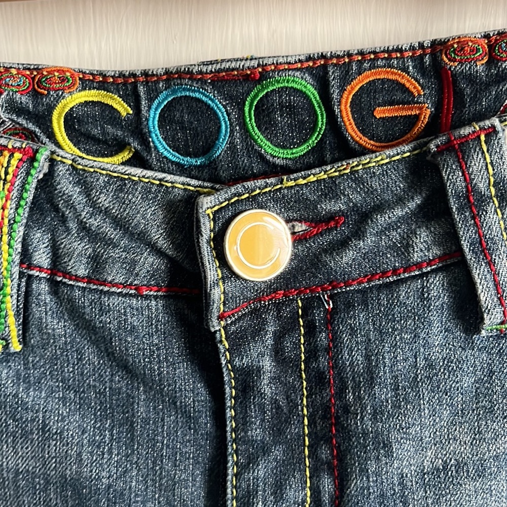 Coogi embroidered jeans Sz 9-10